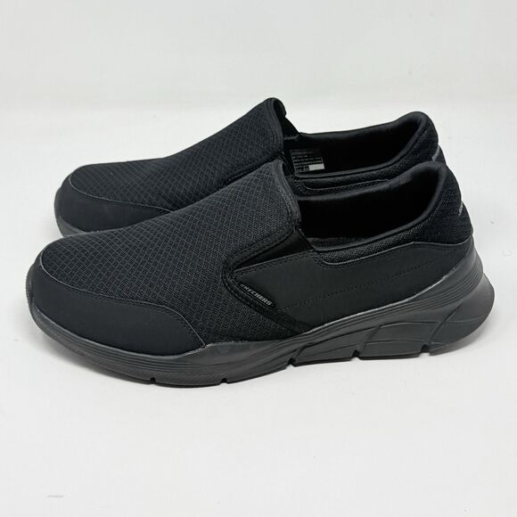 Skechers Equalizer 4.0 Shoes Mens 11.5 Extra Wide Black Walking Slip On Sneaker main image 15